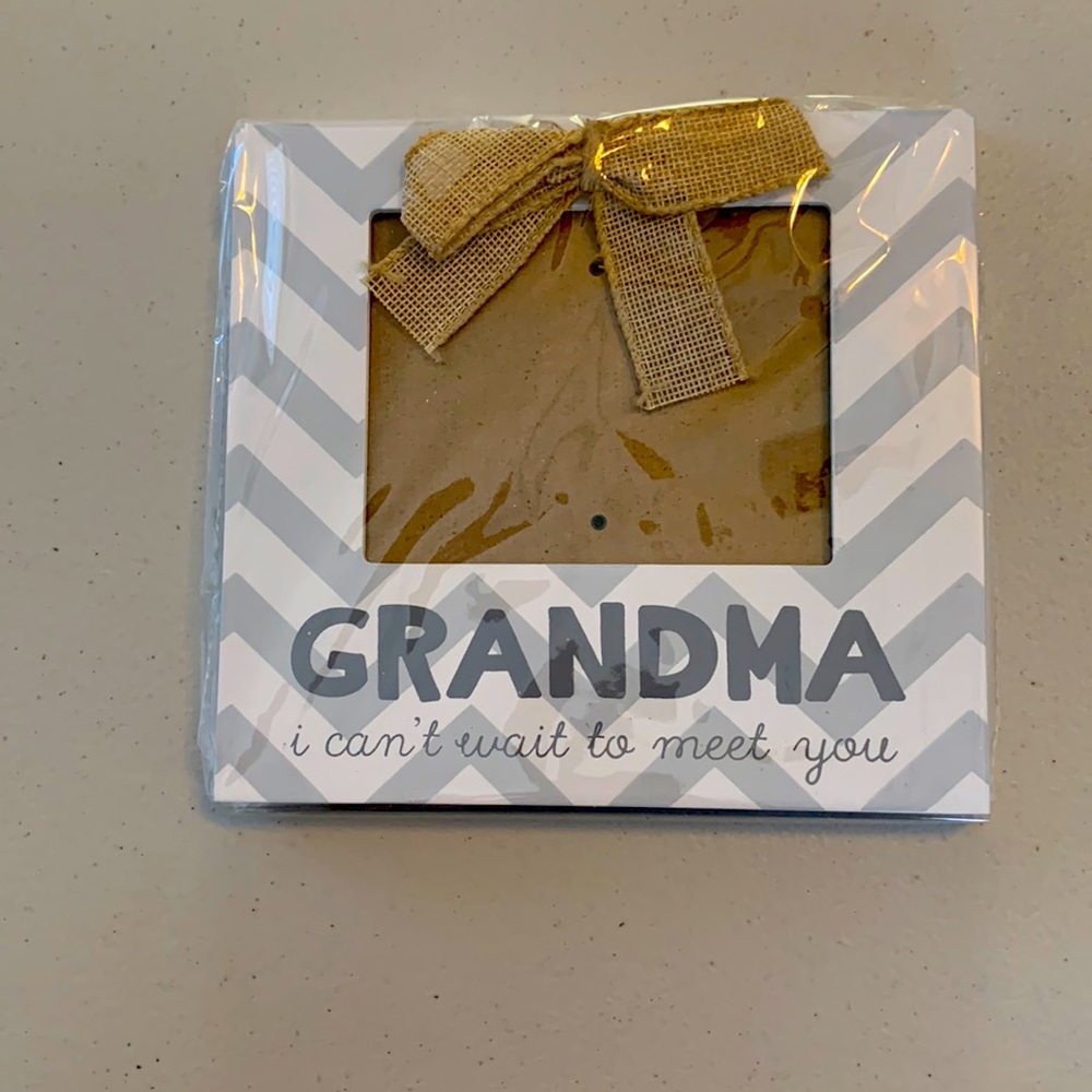 NWT sonogram frame for grandma